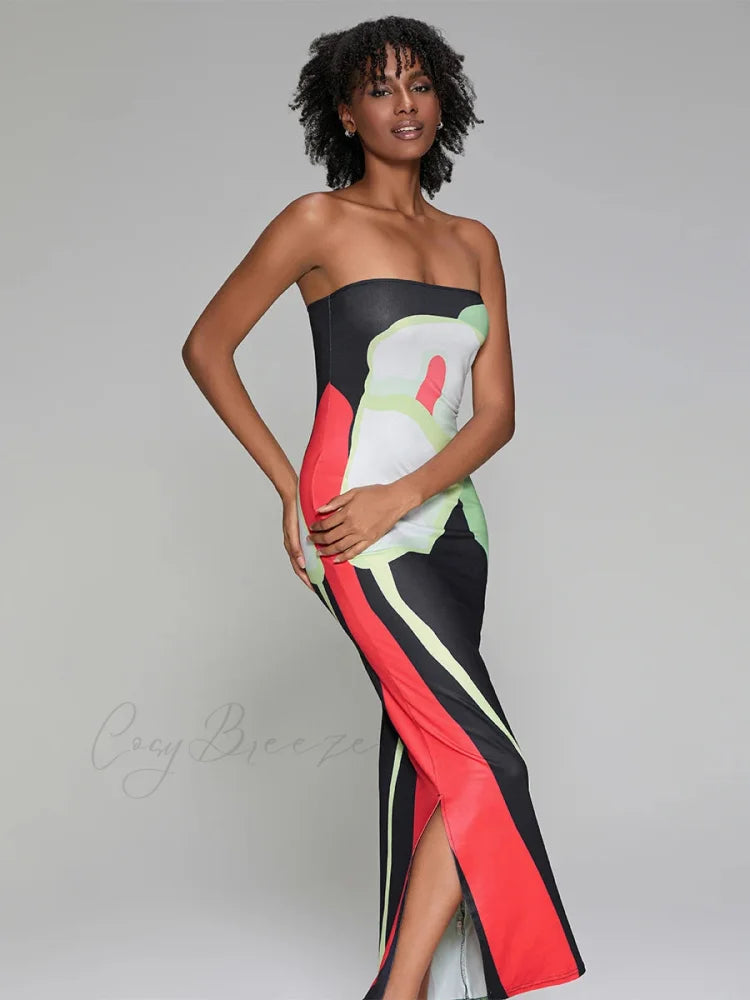 abstract-print-strapless-side-split-dress-floraldress-250126-371